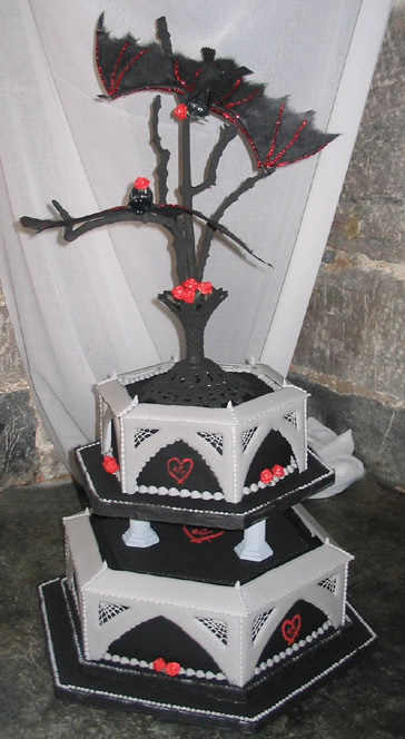 Gothic Wedding Cake Ideas